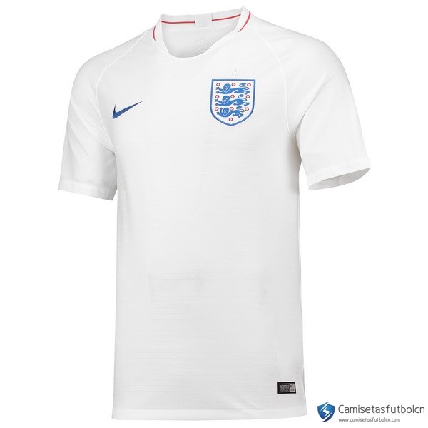 Camiseta Seleccion Inglaterra Primera equipo 2018 Blanco